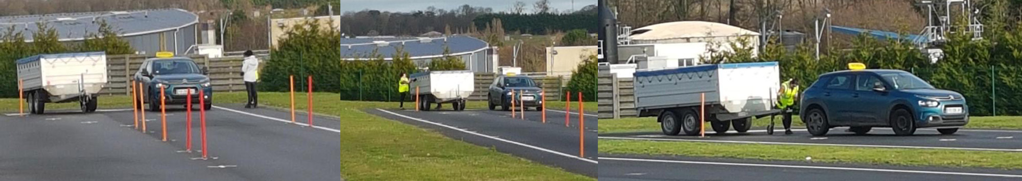 Formation à la conduite de remorques, van, caravanes sur Guingamp, Callac et Bourbriac